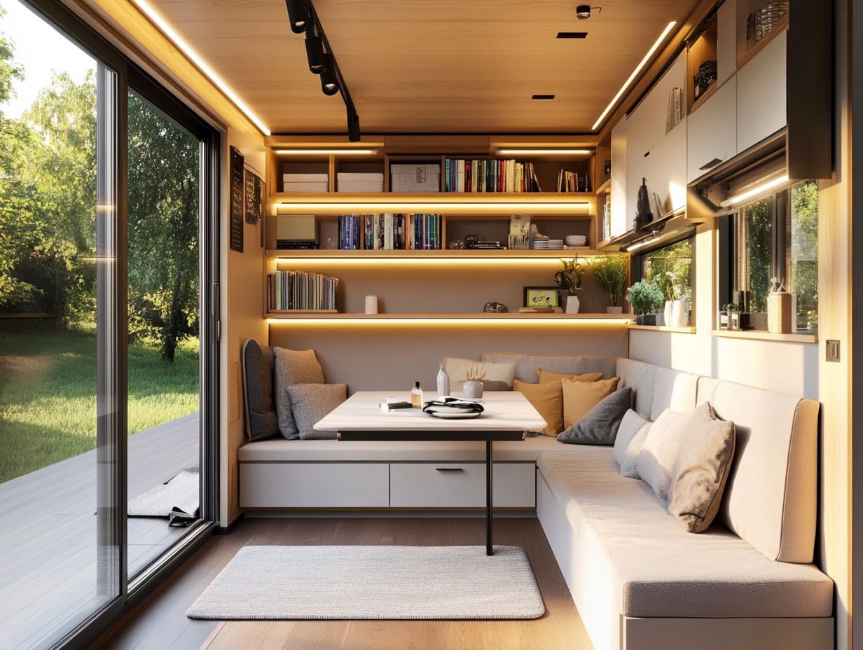 Image showing space-saving furniture ideas for tiny homes