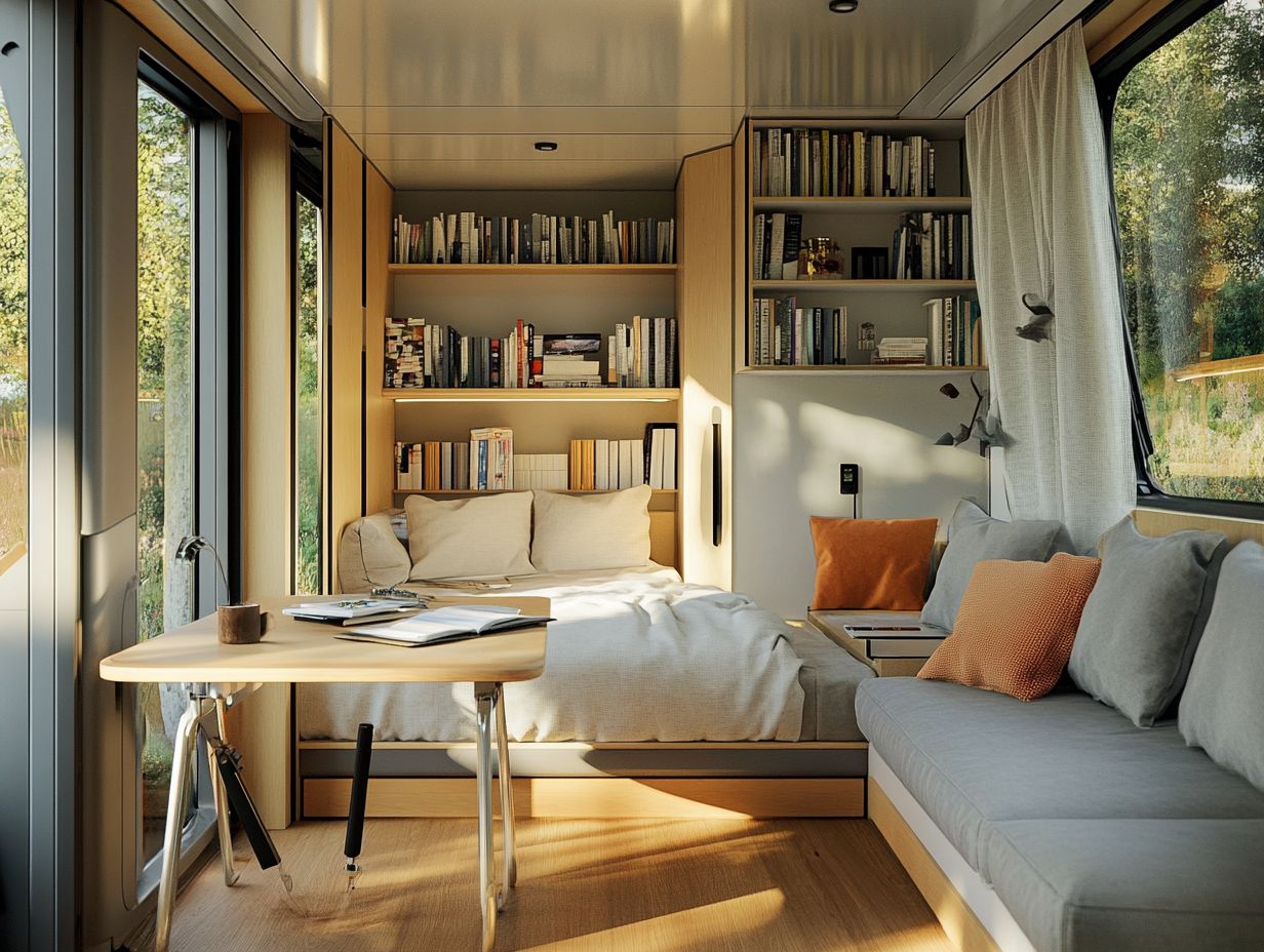 How Can One Maximize Space in a Tiny Home?