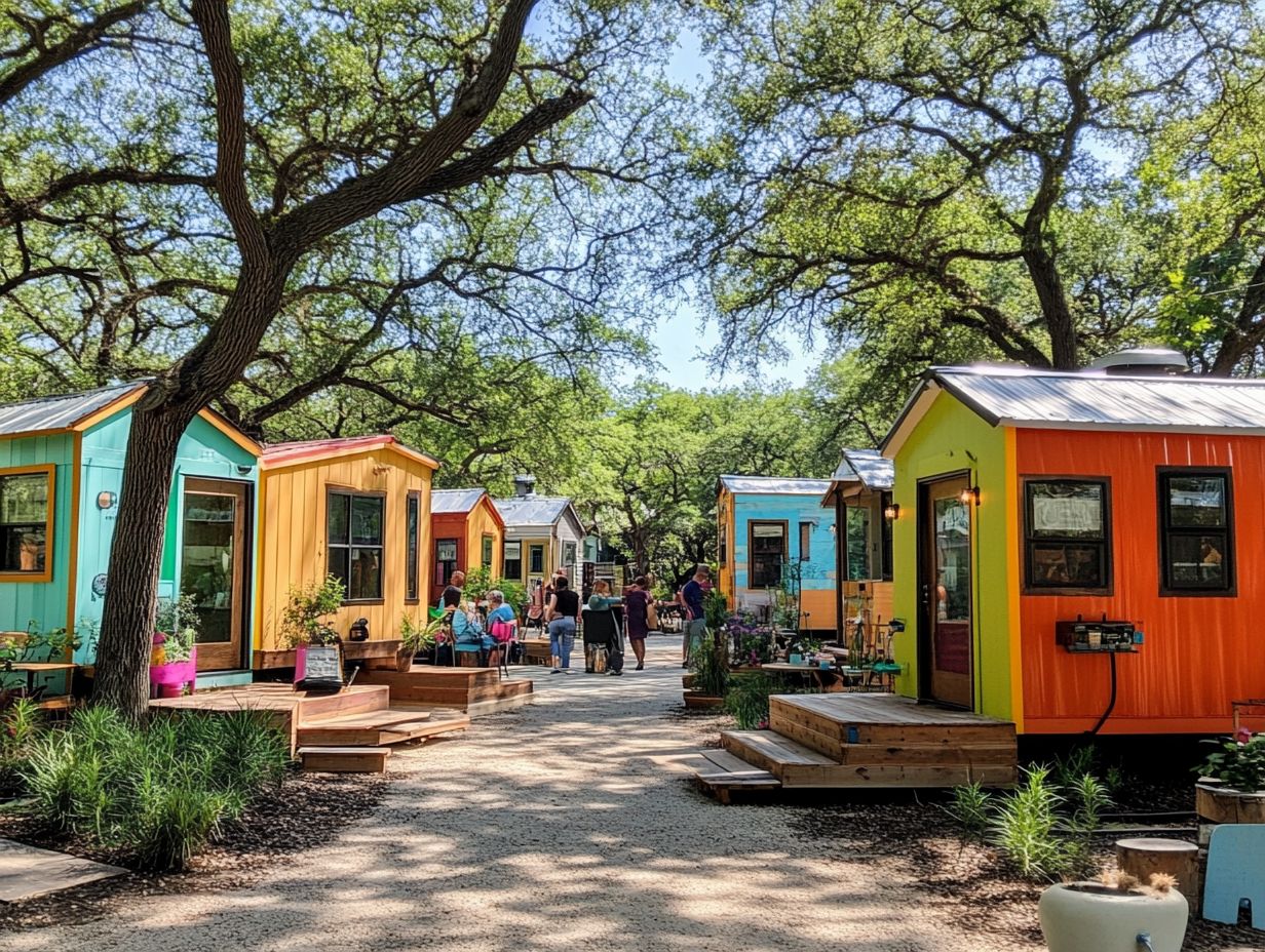 Finding land or parking for tiny homes in Texas