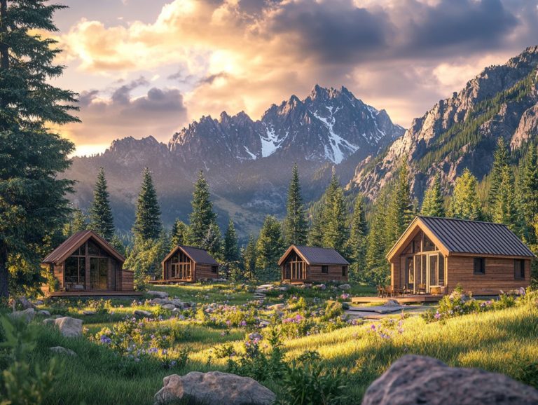 5 Beautiful Tiny House Communities in the Mountains