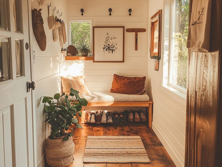 5 Best Ideas for Tiny Home Entryways