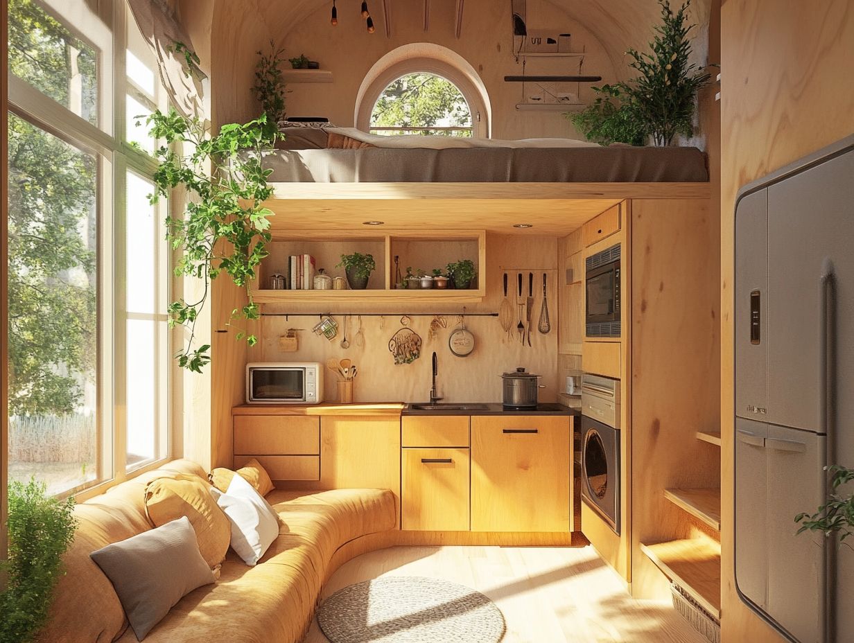 Explore various tiny living options including movable homes and permanent structures.