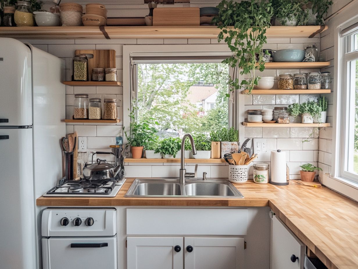 What Types of Appliances Are Most Suitable for a Tiny House Kitchen?