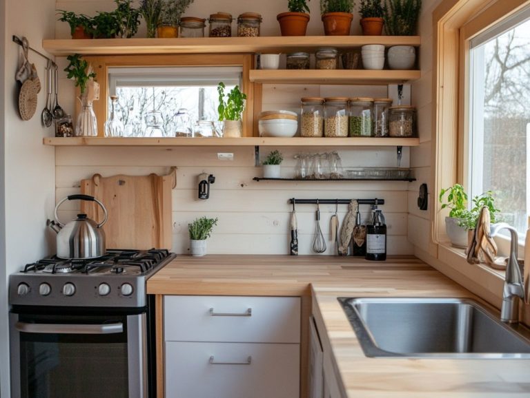 5 Elements of a Functional Tiny House Kitchen