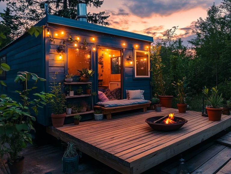 5 Essentials for Tiny House Outdoor Spaces