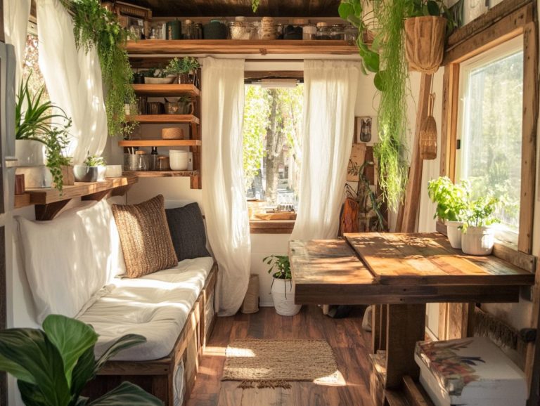 5 Innovative Uses for Reclaimed Materials in Tiny Homes