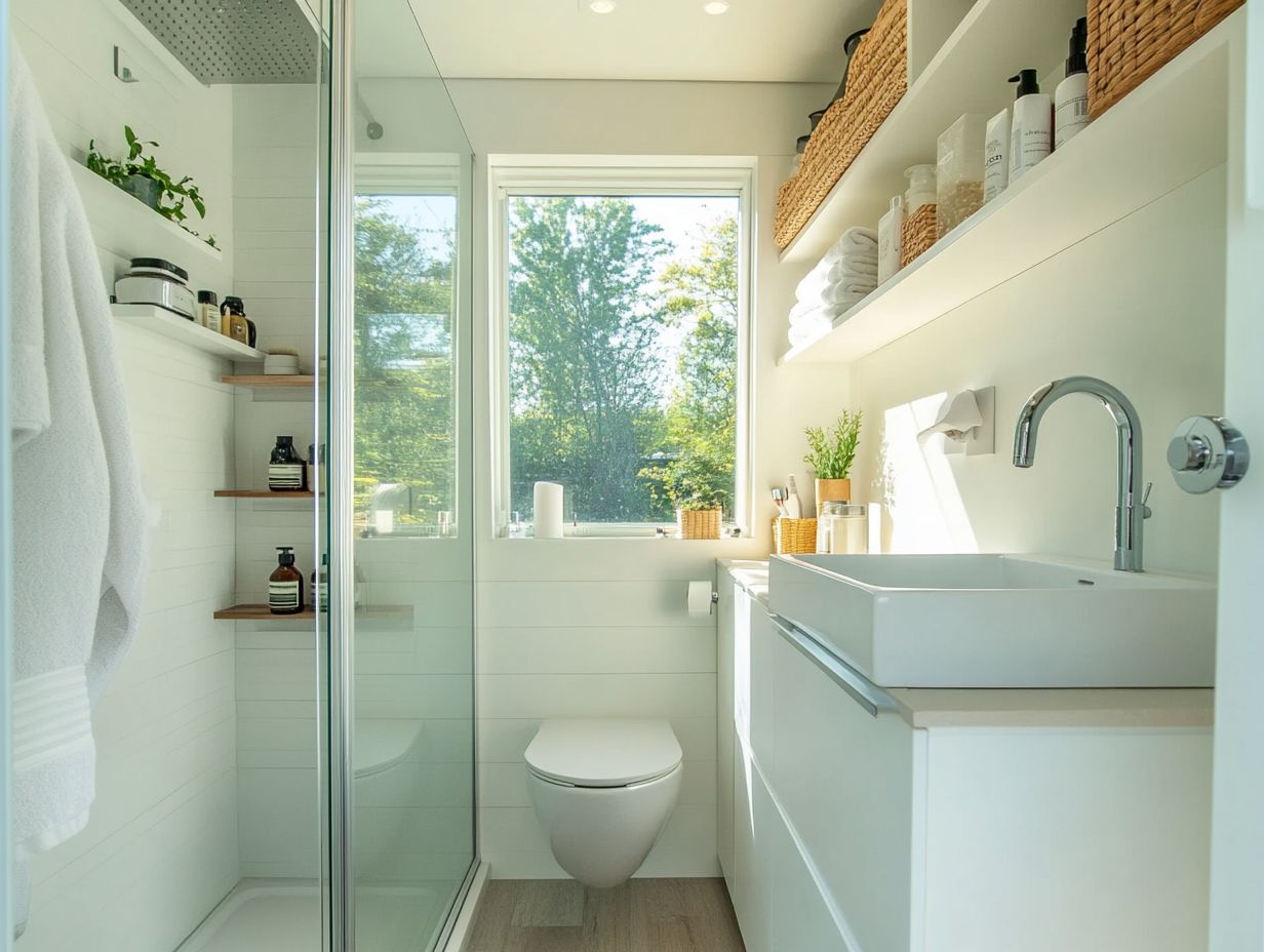 Key Features for Efficient Tiny House Bathrooms