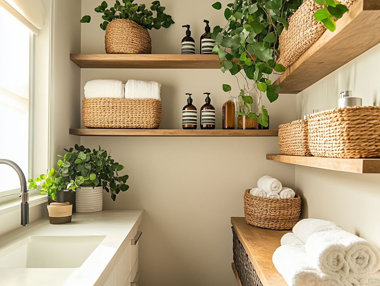 Space-saving tips for small bathrooms with innovative storage ideas