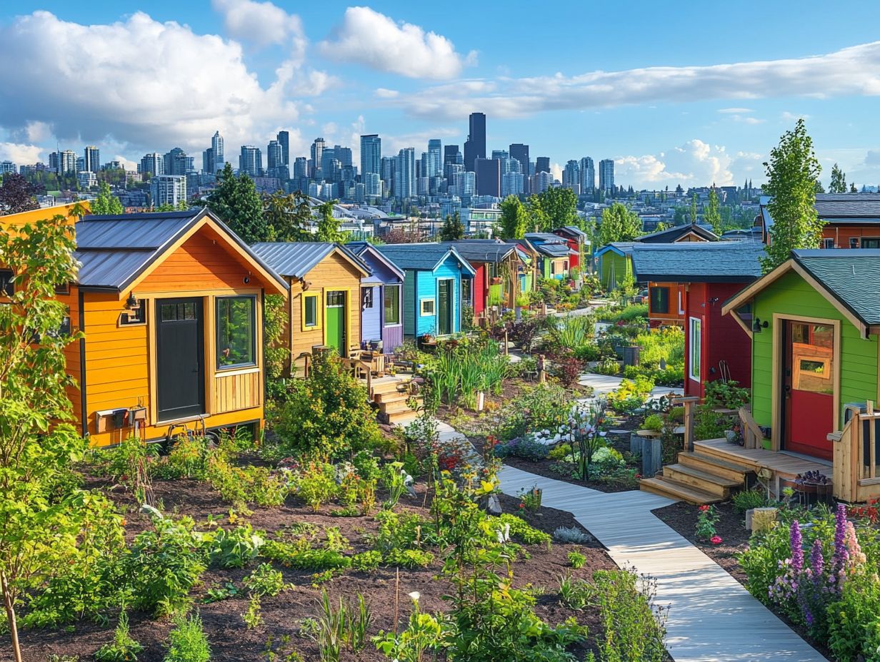 How Can One Find a Tiny House Community Near a Major City?