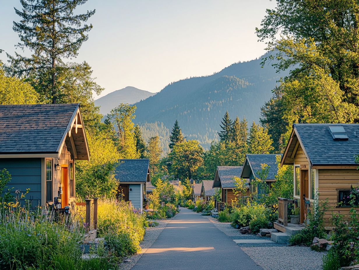 Explore unique tiny house communities near national parks!