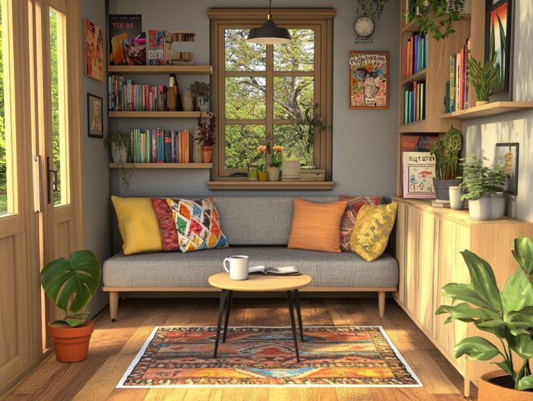 5 Tips for Cozy Tiny House Living Rooms