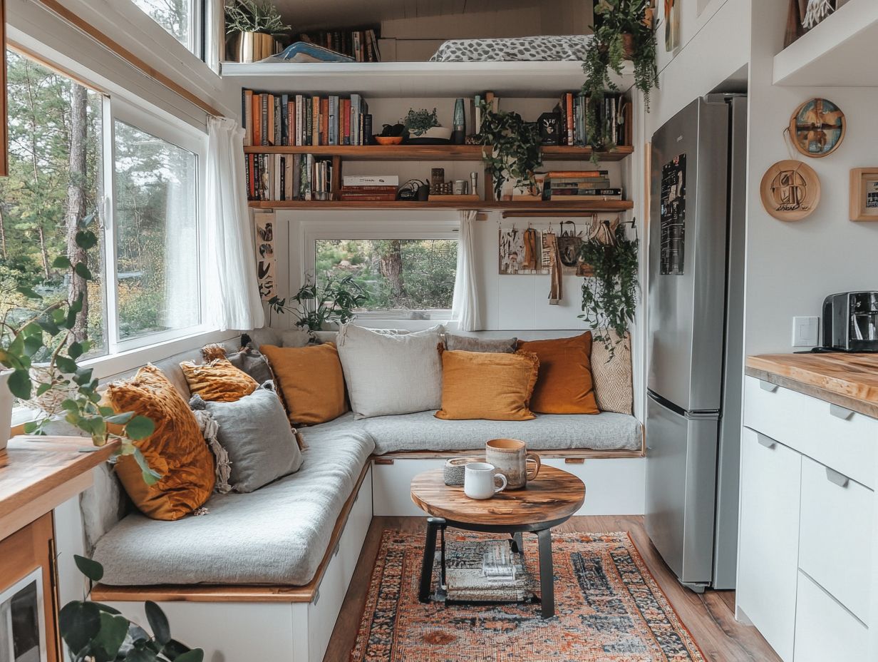 What Are Some Creative Ways to Add Personality to a Tiny Living Room?