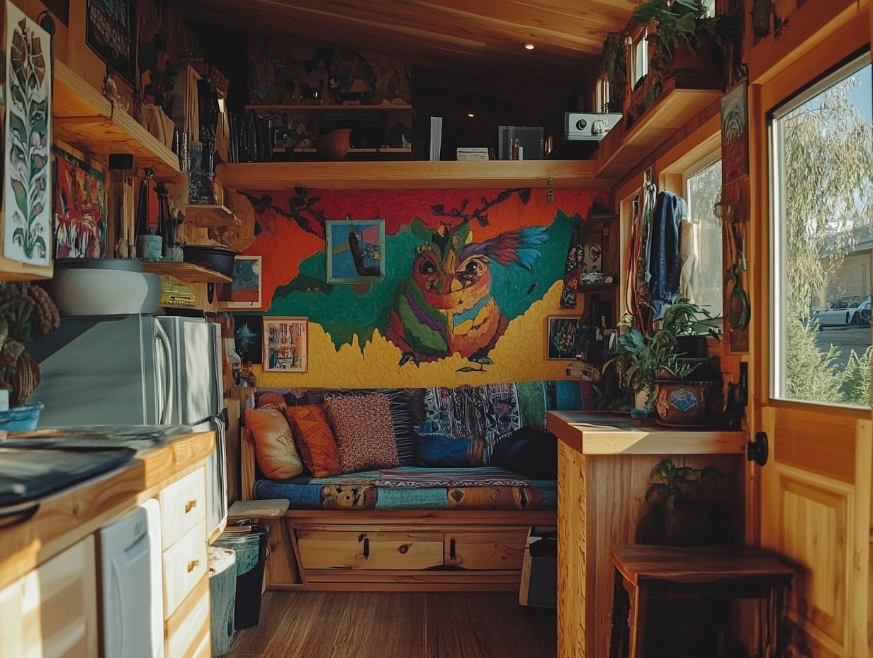 How Can One Choose the Right Art Pieces for Their Tiny House?