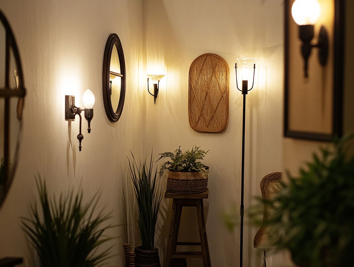 Image depicting lighting tips for small spaces
