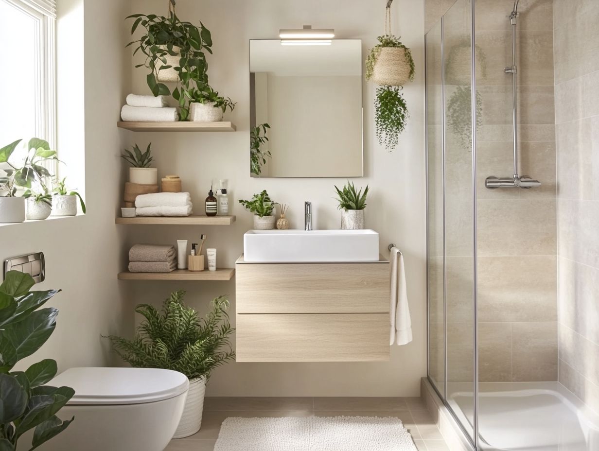 How Can One Maximize Storage in a Small Bathroom?