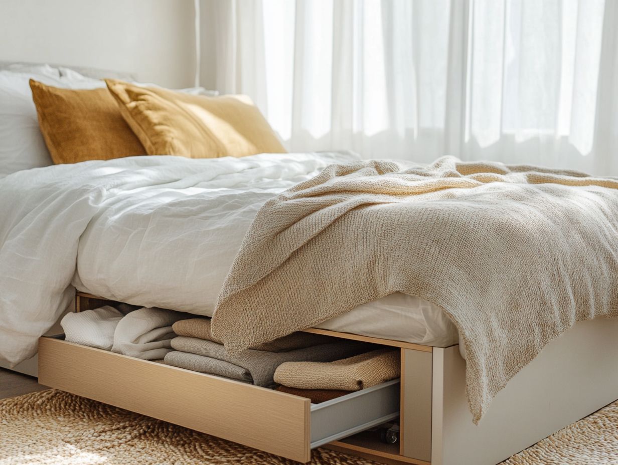 Clever ideas for under-bed storage