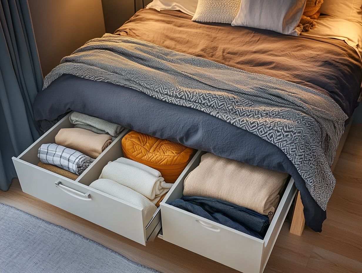 How Can Under-Bed Storage Be Used in Different Rooms?