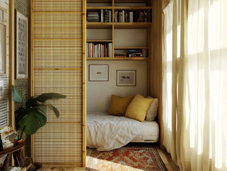 7 Creative Ways to Partition Tiny Spaces