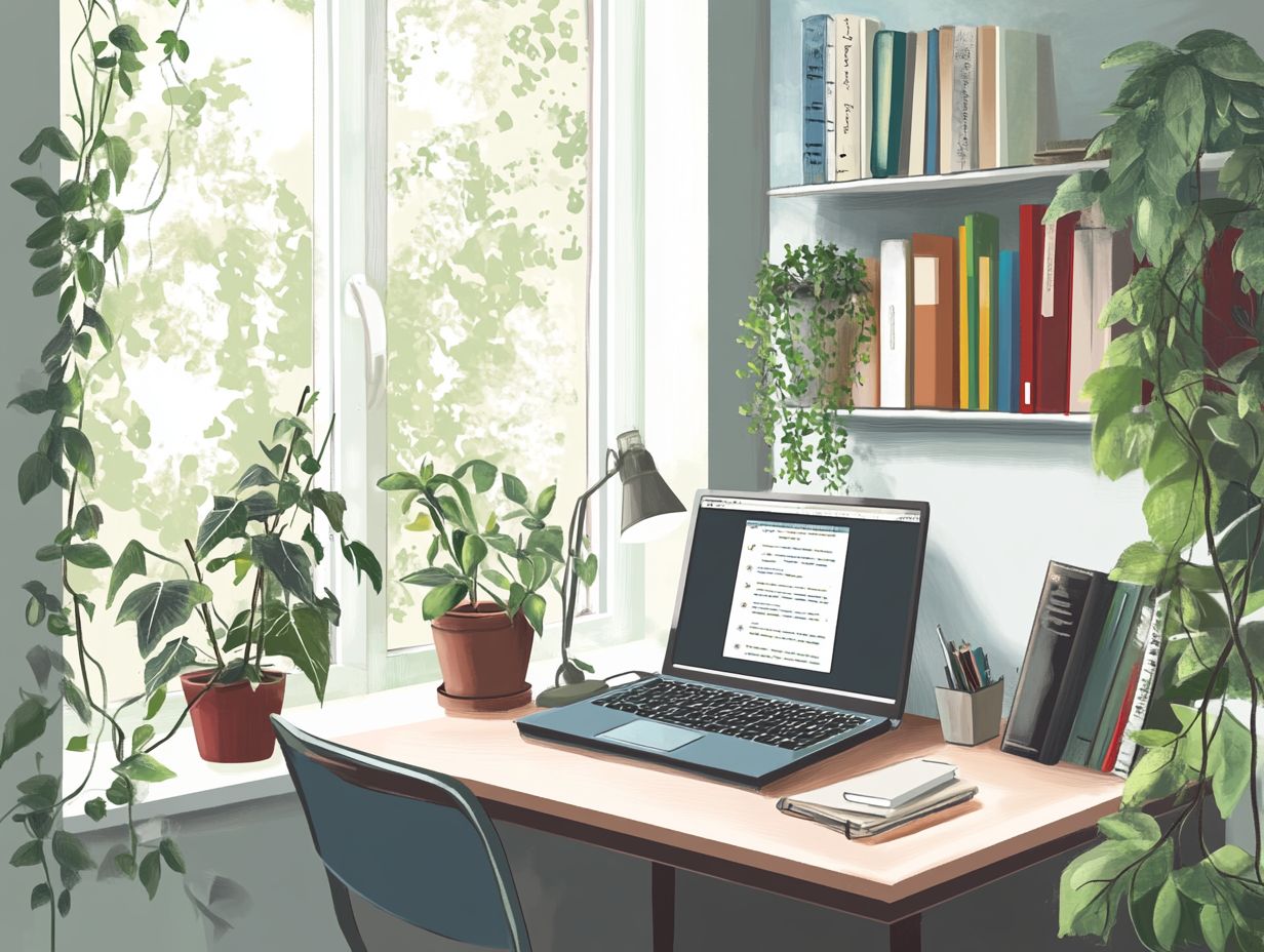 Illustration of common challenges in small space workspaces