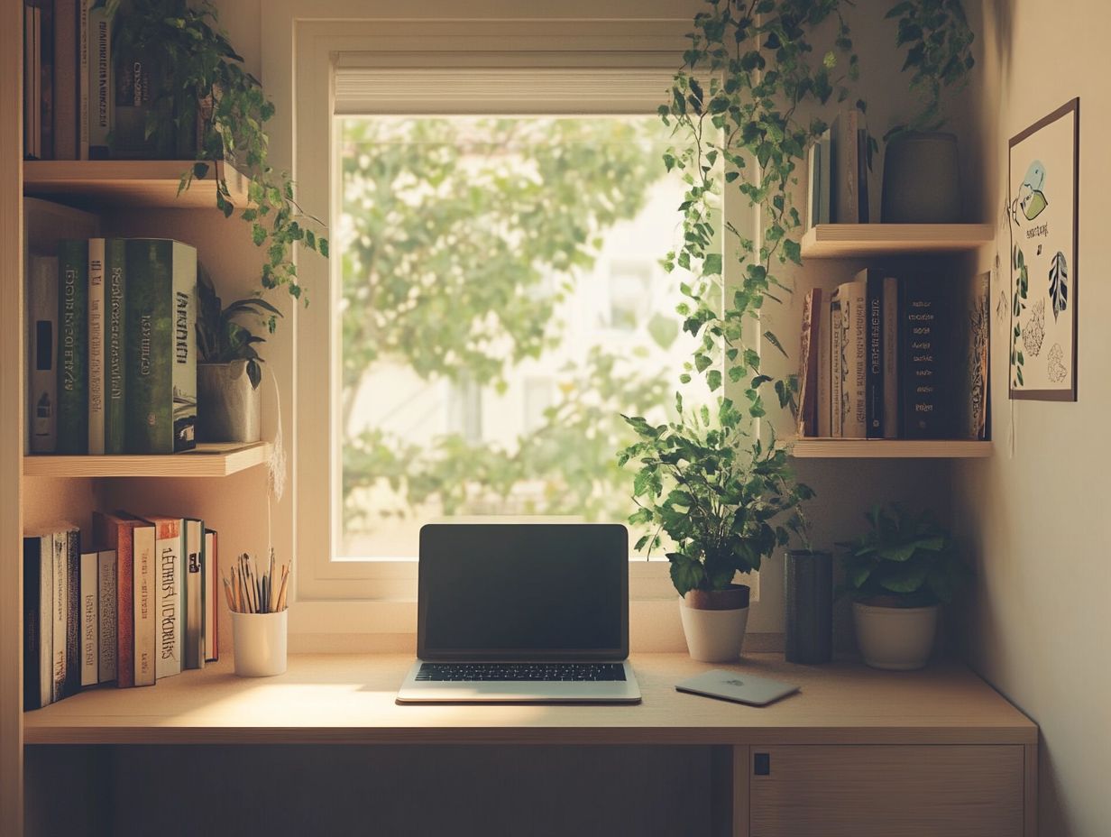 Innovative Desk with Built-In Storage for a Clutter-Free Workspace