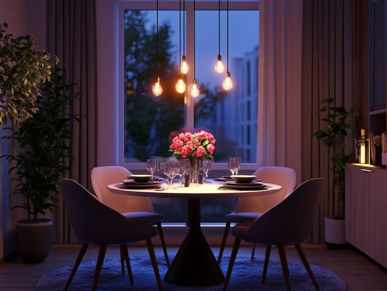 7 Tips for Stylish Small Space Dining Areas