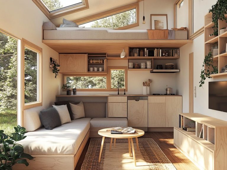 7 Tips for Tiny House Living Room Layouts