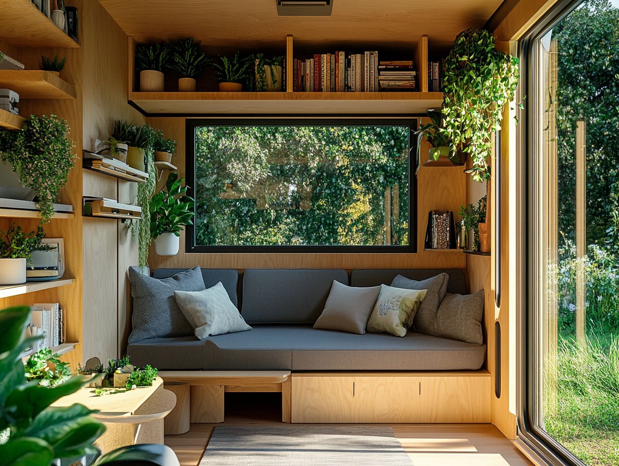 Sustainable Features in a Tiny Home