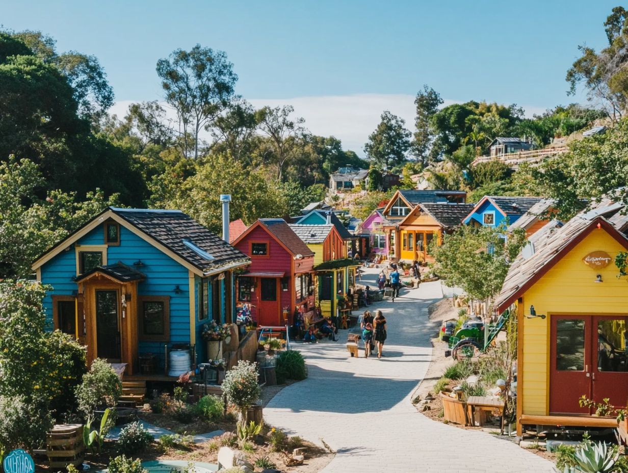 Top 8 tiny house villages in California