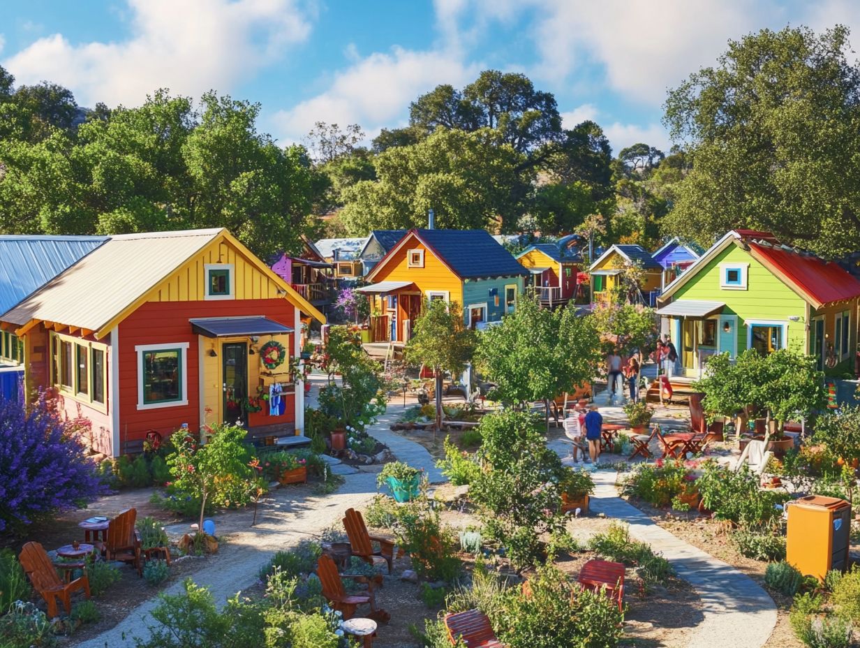 A beautiful view of Forever Tiny Homes, showcasing sustainable design.