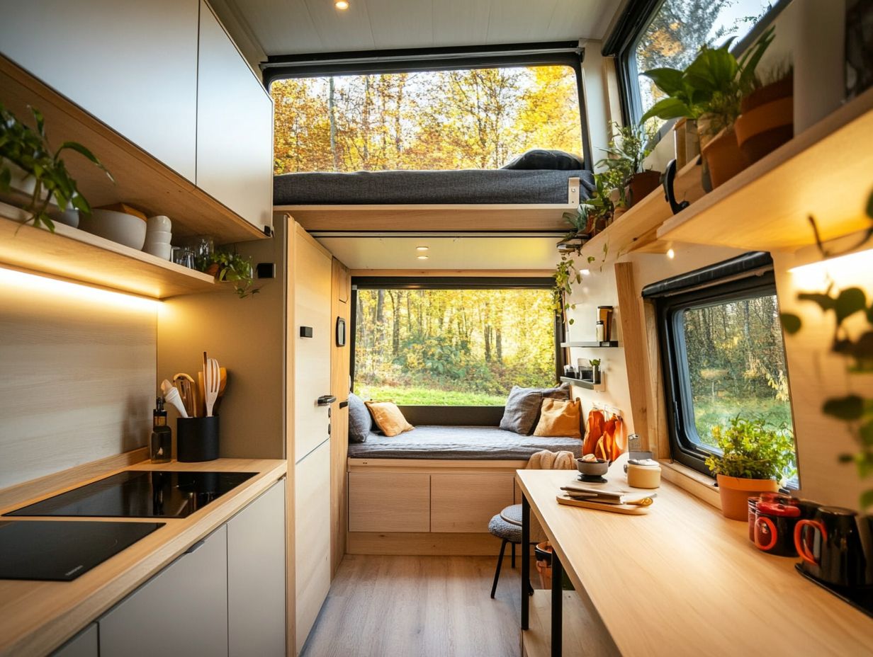 How do I downsize my belongings to fit into a tiny house?