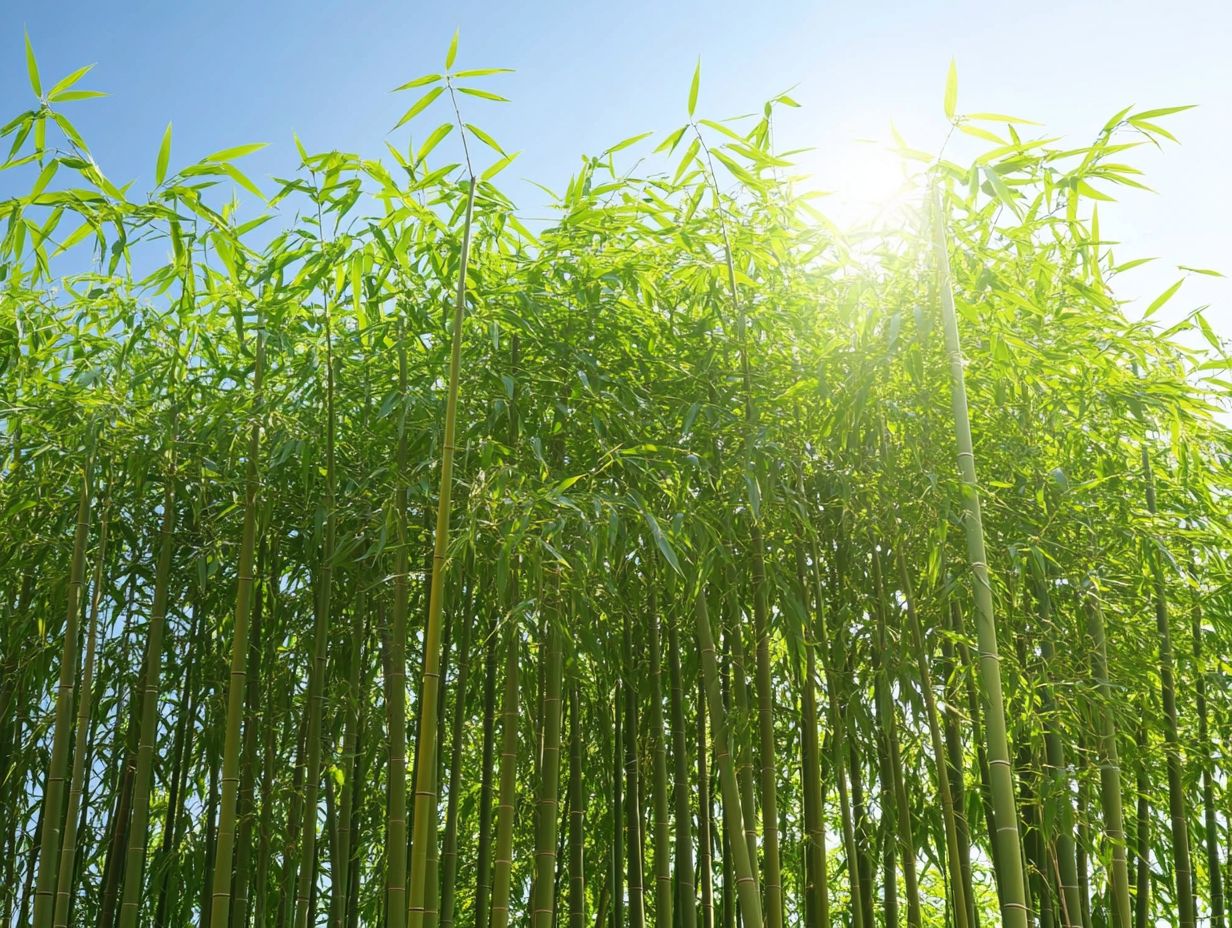 Bamboo's environmental impact is lower than traditional materials