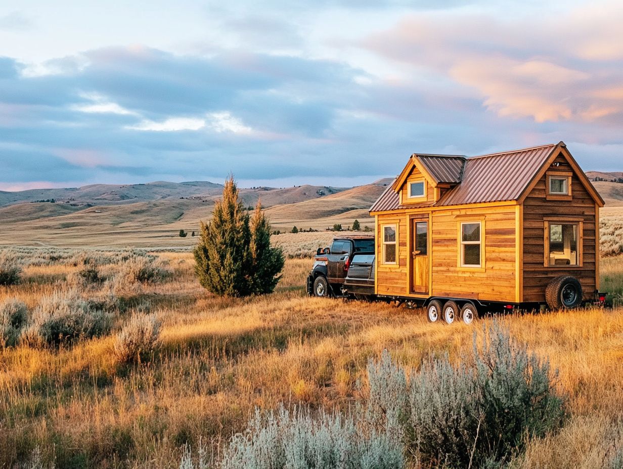 Visual Guide to Methods for Moving a Tiny Home