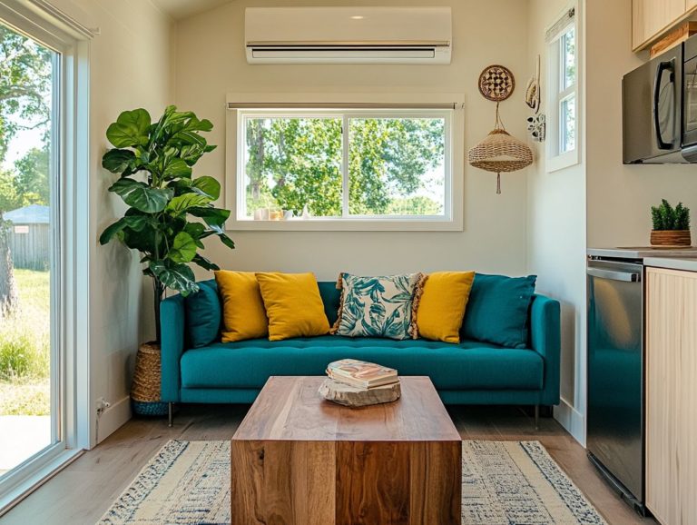 Color Schemes That Work in Tiny House Interiors