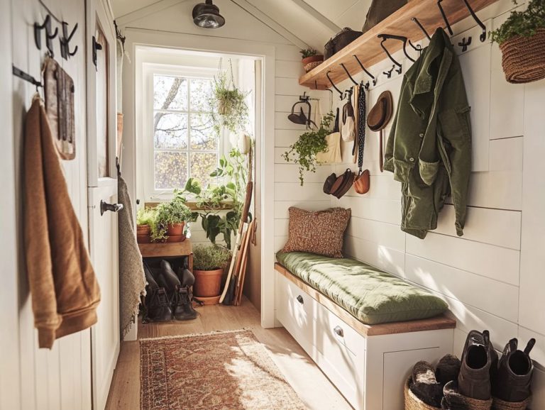 Creating Functional Entryways in Tiny Houses