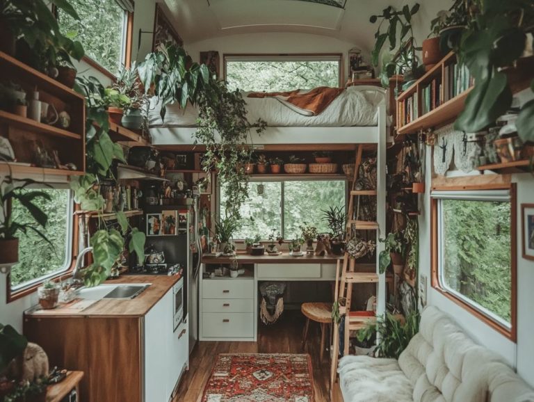 Creative Ways to Use Vertical Space in Tiny Houses