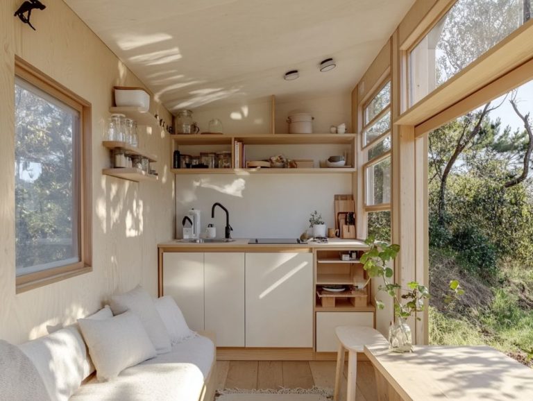 Design Strategies for Tiny House Living Spaces