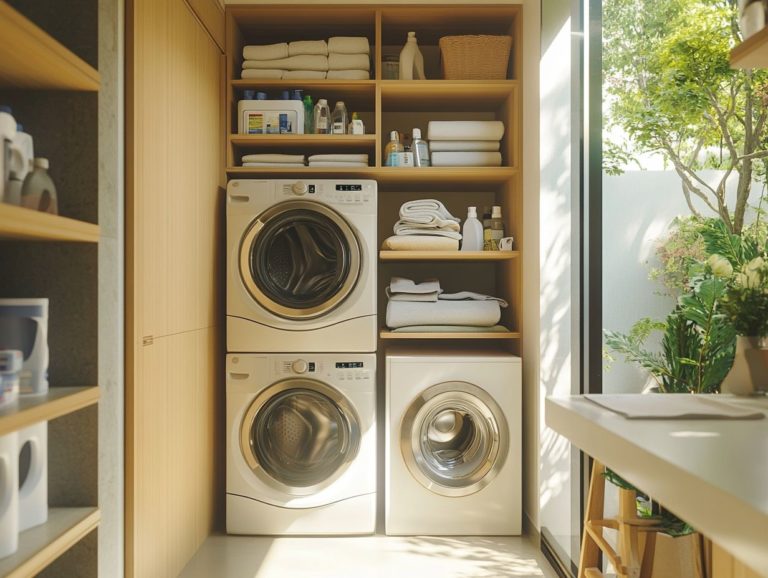 Designing an Efficient Tiny House Laundry Space