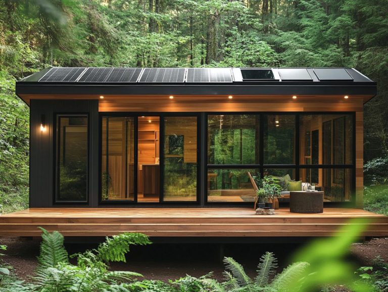 Designing an Energy-Efficient Tiny Home with Materials