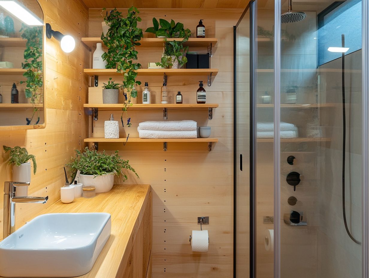 5. Choose a Compact Bathtub or Shower