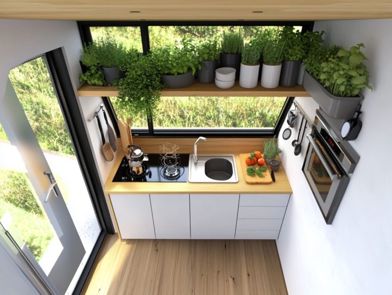 DIY Tiny House Kitchen: Clever Ideas