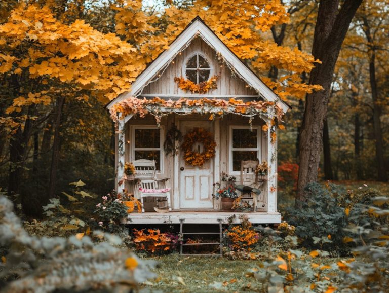 DIY Tiny House Projects for Seasonal Decor