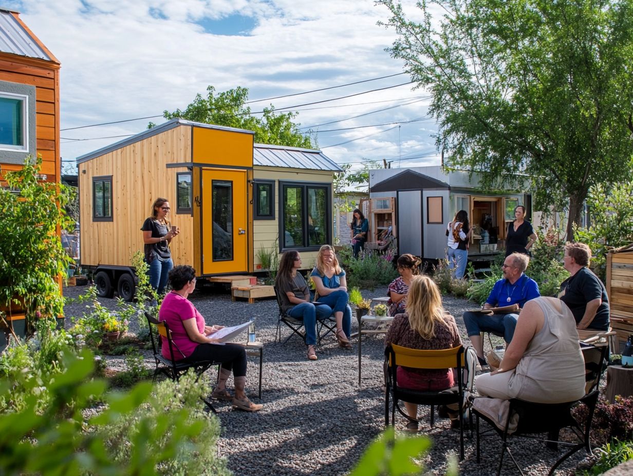 Image depicting local government resistance to tiny houses