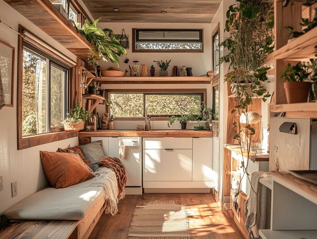 Choosing eco-conscious materials for tiny living