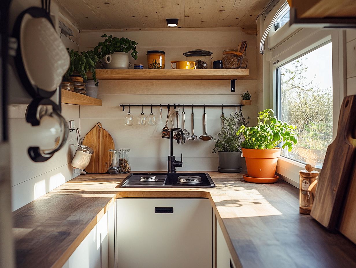 Essential Items for a Tiny House Kitchen