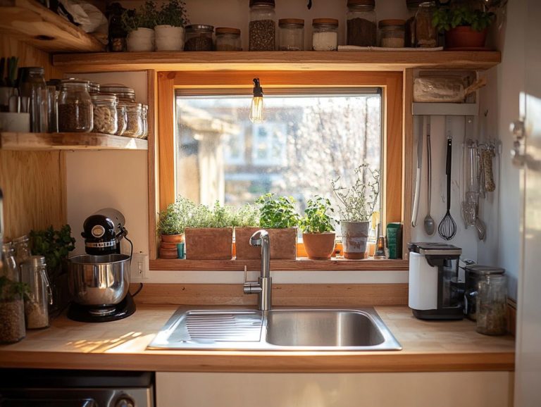 How to Create a Functional Tiny House Kitchen?