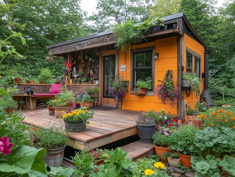 How to Create a Tiny House Garden?