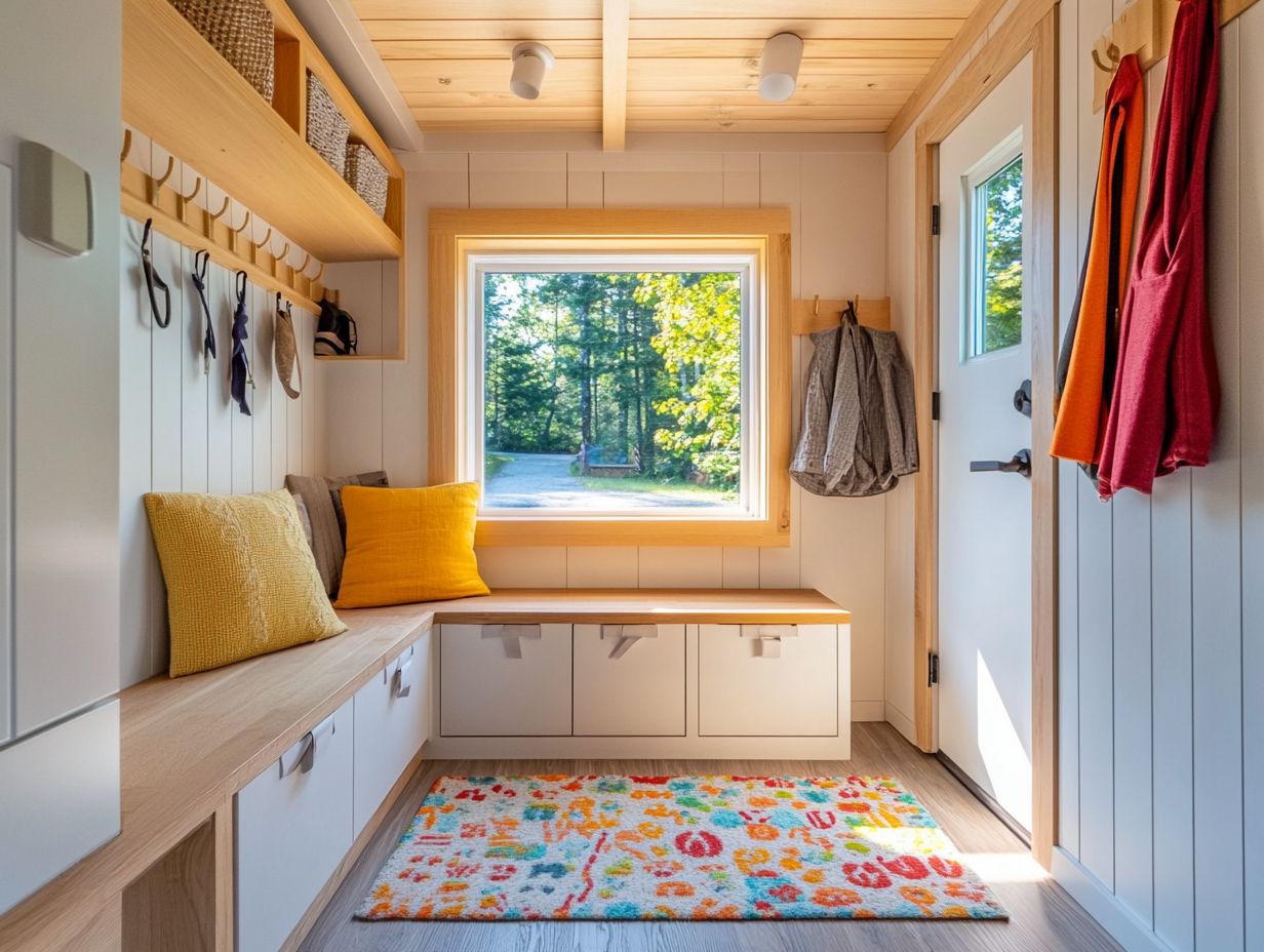 Design Ideas for Tiny House Mudrooms