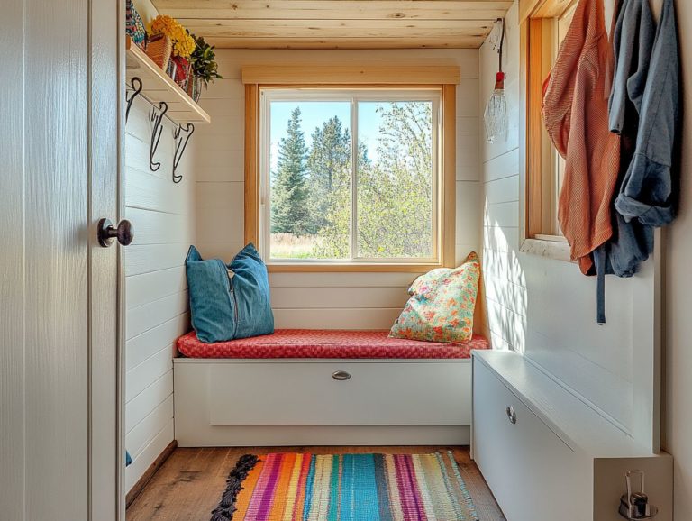 How to Design a Tiny House Mudroom Yourself