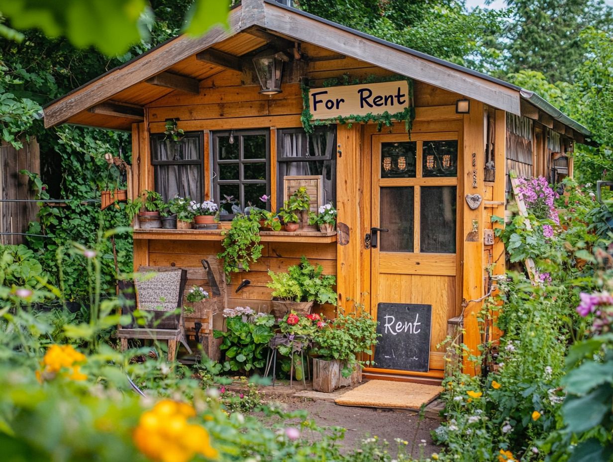 Finding tiny house rentals