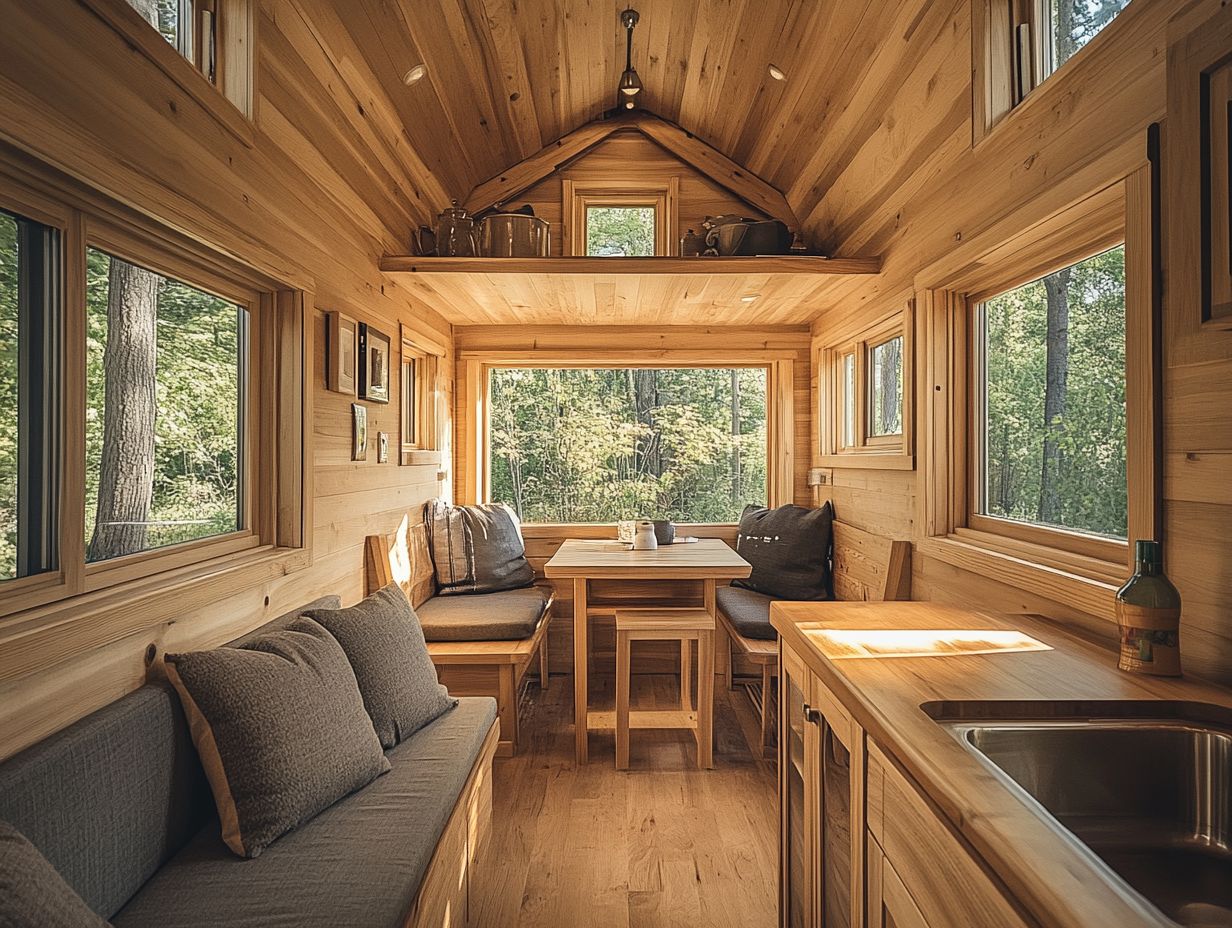 Creative solutions for making your tiny house guest-friendly.